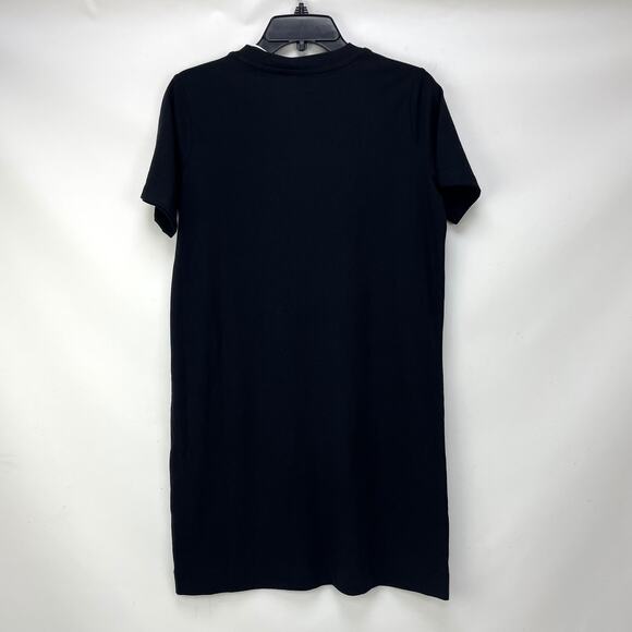 Everlane The Weekend Tee Dress XS Black Short Sleeve Cotton NWT - Picture 5 of 8
